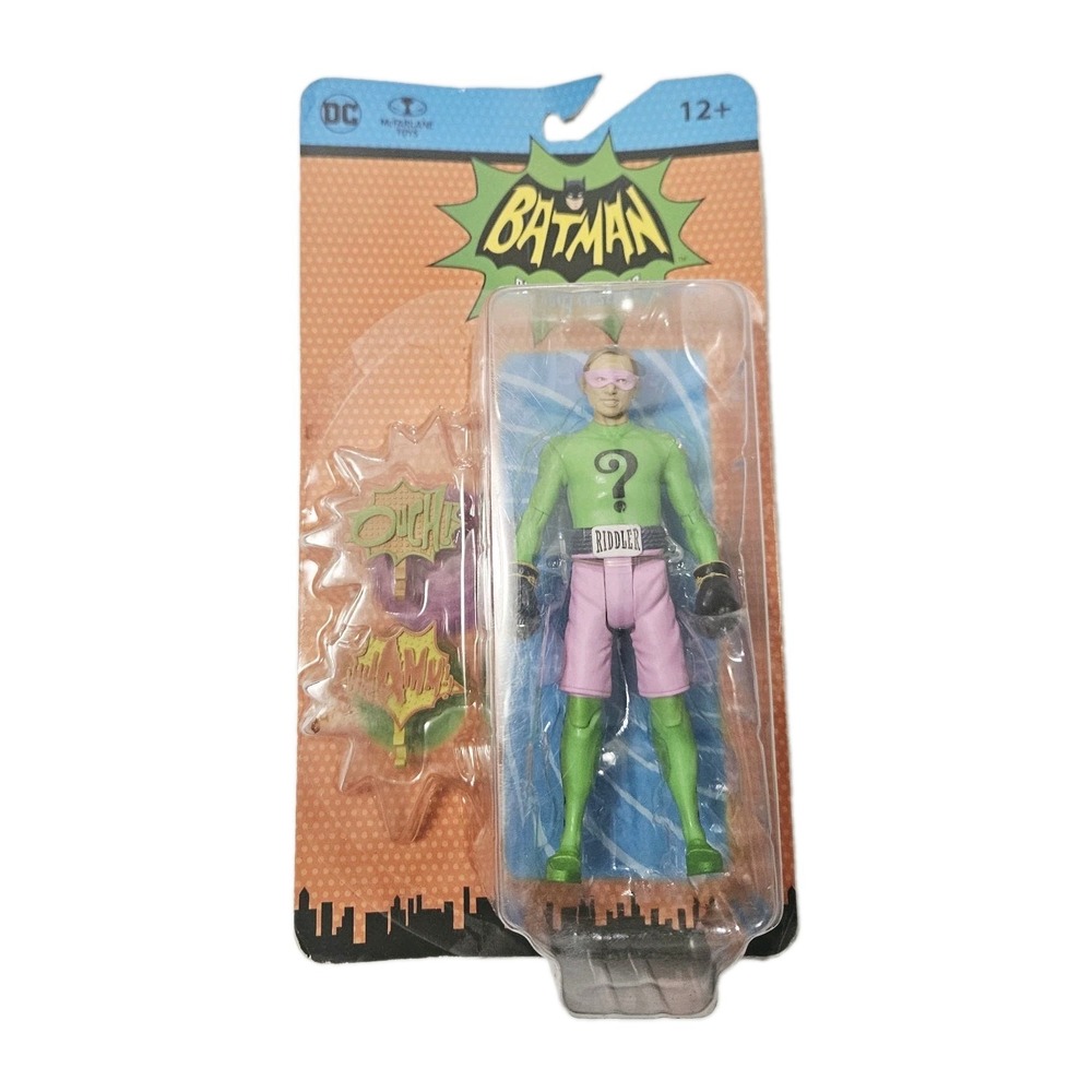 McFarlane Toys Action Figure Batman Classic The Riddler w/Boxing Gloves 2022 SDR